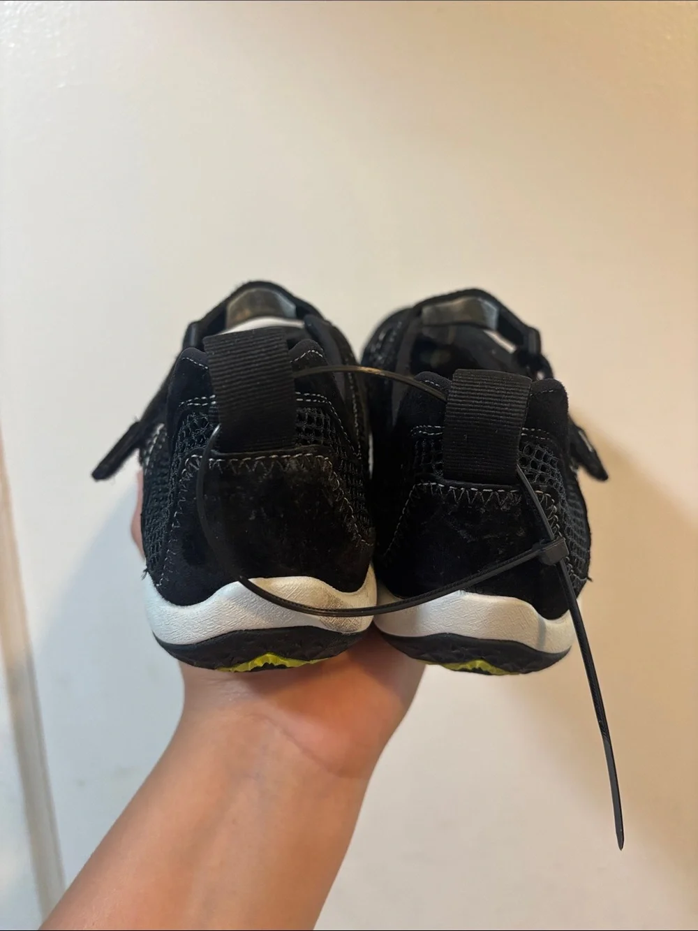 Merrell Black Mesh Mary Jane Flats with Adjustable Strap